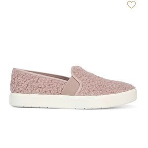 Vince Shearling Blair Sneaker esme Blush pink